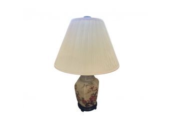 Beautiful Japanese Designed Porcelain Lamp