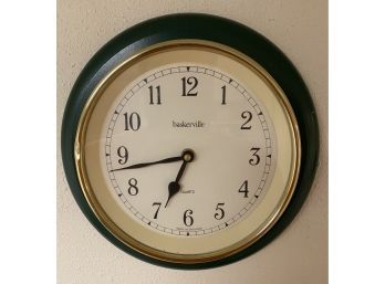 Baskerville Analog Clock (10in)