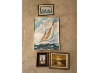 Sail Boat Painting Collection