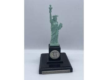 1886-1986 Liberty Statue Exclusively For The Danbury Mint, Plates With Copper From Original State Of Liberty