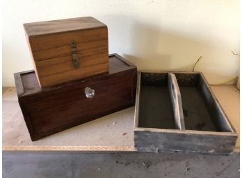 Small Wooden Storage Boxes And Container