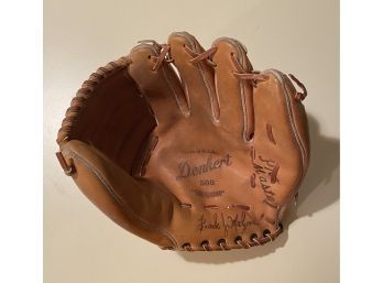 Vintage 1956 Frank Malzone Leather Baseball Glove