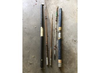 Vintage Fishing Rod Collection