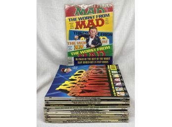Large Collection Of (15) MAD Comic SUPER SPECIAL Issues!