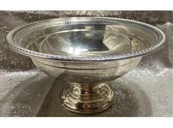 Sterling Silver Footed Bowl, Weighed At 1 Pound 0.7 Oz