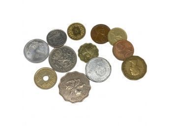 (11) Various Coins: Hong Kong, Swiss And More