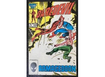 Marvel Comic: Daredevil No. 233, August 1986