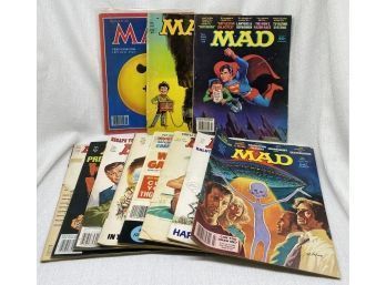 (11) Collectible MAD Comics, Including Their 200th Issue From July 1978!