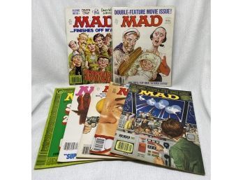 (7) 1980s Issues Of MAD Comics / Magazines: Includes MASH TV Issue