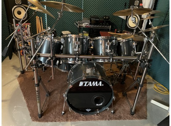 TAMA Drum Set And  Zildjian Symbols!