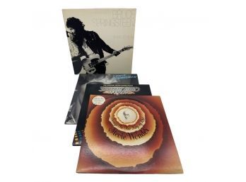 Bruce Springsteen, Saturday Night Fever, And Stevie Wonder, Vinyl Records