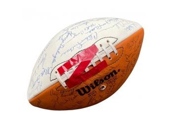 Autographed Football, Comes With Display Case