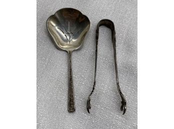 (2) Sterling Silver Utensils, Weighed At 1.65 Oz