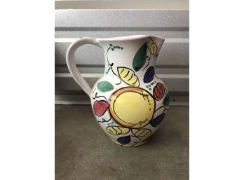 Colorful Water Pitcher