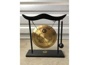 Small Table Gong, 8 1/2 Inches Tall