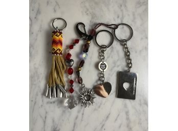 Assortment Of Decorative Keychains