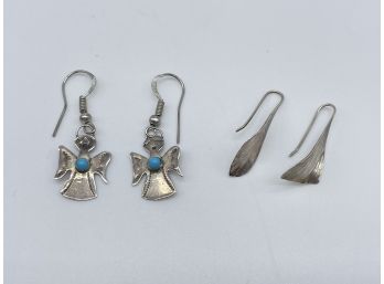 Lovely Sterling Silver Earrings (2)