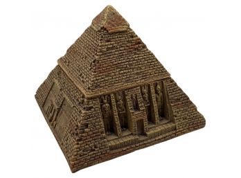 8 Inch Pyramid Table Decor. Its A Container!