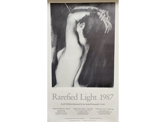 Poster From Alaska Photographic Center, Rarefied Light 1987, Approximately 20 X 30 Inches