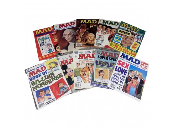 MAD Collectible Comic Books! Raiders Of The Lost Art, Tootsie, Salutes The Bicentennial Year, And More!
