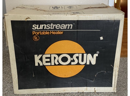 Kero Sun Sunstream Portable Heater With 9600 BTU Rating