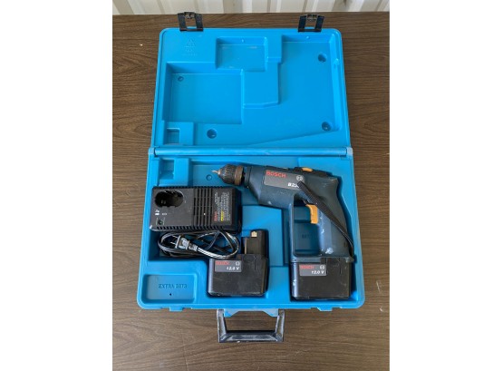 Bosch Power Drill With Battery And Charging Dock