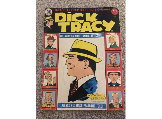 Limited Collectors Edition Presents DICK TRACY-the Line Of DC Super Stars. 1975