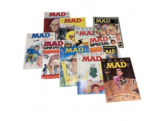 Vintage Collectible Comics- MAD! Super Special, For President, Pizza, And More!