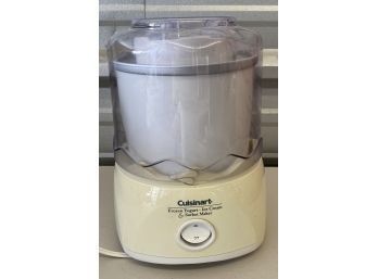 Cuisinart Frozen Yogurt Ice Cream And Sorbet Maker