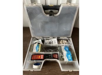 Hardware Box With Collection Of Screws, Circuit Breaker Identifier, Fusses