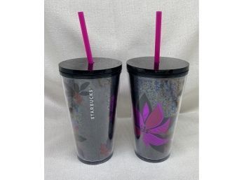 (2) Brand New 16 Oz. Starbucks Cold Cups