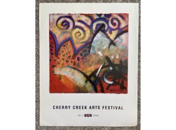 Poster From 1998 Cherry Creek Arts Festival, 24 X 30 Inches Approximately