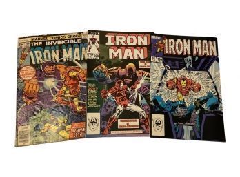 (3) Marvel Comics: IRON MAN 1978 Issue No. 108, Plus 1985 No. 199 And 200