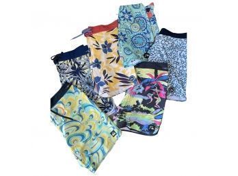 Quiksilver Mens Swimming Trunks In Various Patterns, Size 34