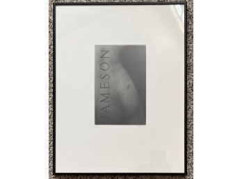 Black And White Art Piece In Mat Frame, Untitled No. 1/10 By Greg Esser