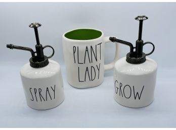 Plant Lady Mug, Grow Spray, And Sprayer, Rea Dunn Collection