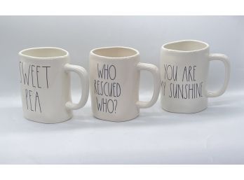 Three Mugs -  Rae Dunn Collection