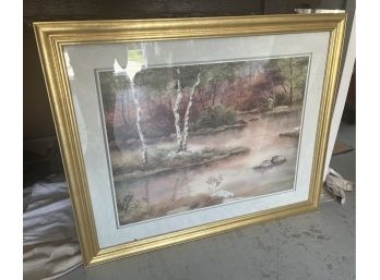 Lovely Framed Forest Print (31 1/2 X 25 1/2)