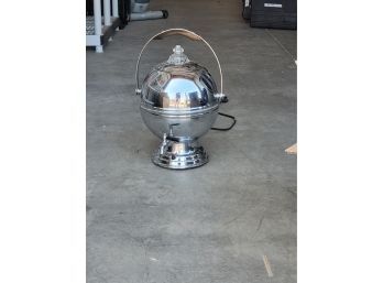 Vtg La Belle Silver Co Chrome Ball Coffee Pot Percolator 1955A