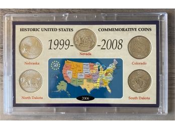 1999-2008 History United States Commemorative Coins, All Quarters