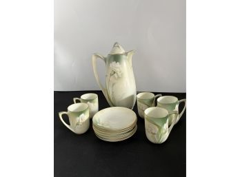 Beautiful RS Germany Floral Porcelain Tea Set