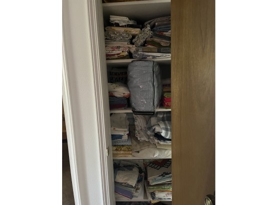 Entire Linen Closet, Rugs, Towels, Blankets, Sheets
