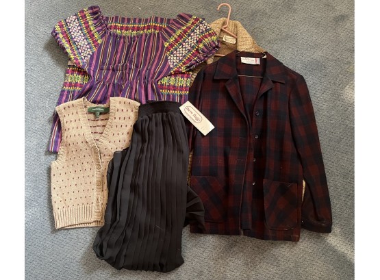 Stylish Vintage Clothes Collection! Pendleton, Mens Size M, Womens Size S & M
