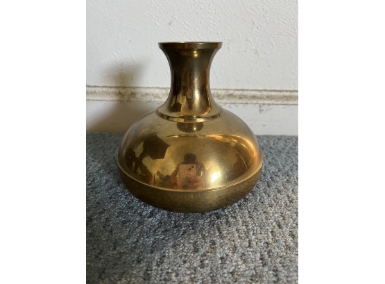 Small Decorative Metal Vessel