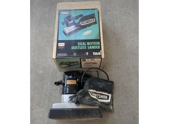 Craftsman Dual Motion Dustless Sander