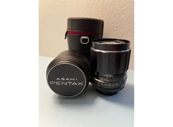 Asani Pentax Super Takumar M42 135mm F/2.5 Lens With Case And Cap