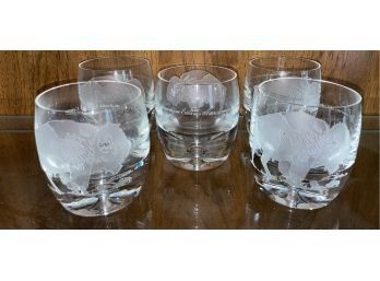 CU BOULDER Whiskey Glasses (5)