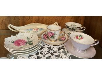 Lovely Assortment Of Various Styles Of Fine China!