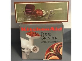 KitchenAid Food Grinder And Cranberry Set, Still In Boxes