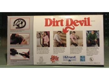 Dirt Devil Hand Vac Deluxe In Box